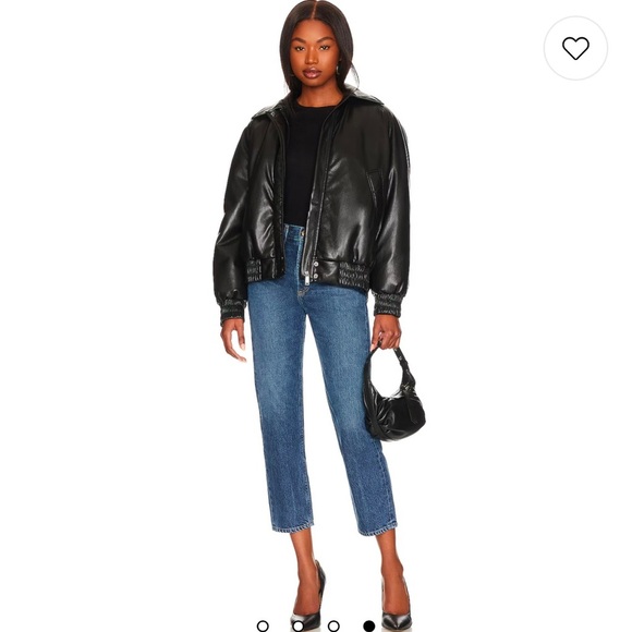 Agolde Blue Straight Leg Jeans - Picture 13 of 13